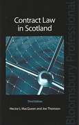 Cover of Contract Law in Scotland