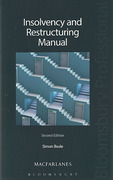 Cover of Insolvency and Restructuring Manual