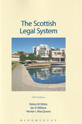 Cover of The Scottish Legal System