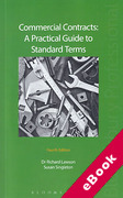 Cover of Commercial Contracts: A Practical Guide to Standard Terms (eBook)