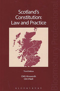 Cover of Scotland's Constitution: Law and Practice