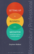 Cover of Setting Up in Business as a Mediator (eBook)