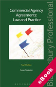 Cover of Commercial Agency Agreements: Law and Practice (eBook)