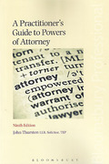 Cover of A Practitioner's Guide to Powers of Attorney