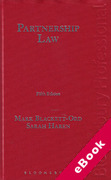 Cover of Partnership Law (eBook)
