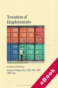 Cover of Taxation of Employments (eBook)