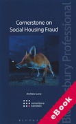 Cover of Cornerstone on Social Housing Fraud (eBook)