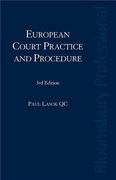 Cover of Lasok's European Court Practice and Procedure (eBook)