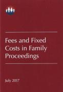 Cover of Fees and Fixed Costs in Family Proceedings