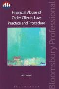 Cover of Financial Abuse of Older Clients: Law, Practice and Prevention