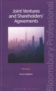 Cover of Joint Ventures and Shareholders' Agreements