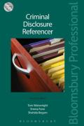 Cover of Criminal Disclosure Referencer (eBook)