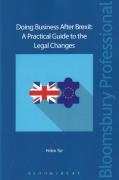 Cover of Doing Business After Brexit: A Practical Guide to the Legal Changes