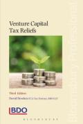 Cover of Venture Capital Tax Reliefs: The VCT Scheme, the EIS and the CVS (eBook)