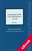Cover of Consumer Credit Law and Practice: A Guide (eBook)