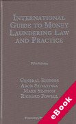 Cover of International Guide to Money Laundering Law and Practice (eBook)
