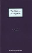 Cover of The Right to be Forgotten