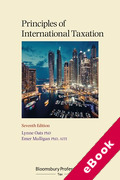 Cover of Principles of International Taxation (eBook)