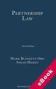 Cover of Partnership Law (eBook)