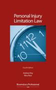 Cover of Personal Injury Limitation Law