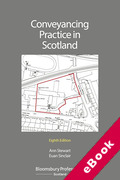 Cover of Conveyancing Practice in Scotland (eBook)