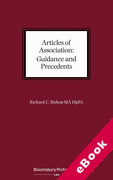 Cover of Articles of Association: Guidance and Precedents (eBook)