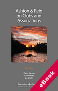 Cover of Ashton &#38; Reid on Clubs and Associations (eBook)