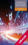 Cover of EU Electronic Communications Code Handbook (eBook)