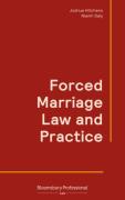 Cover of Forced Marriage Law and Practice