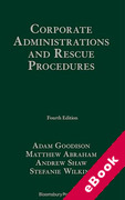 Cover of Corporate Administrations and Rescue Procedures (eBook)