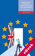 Cover of Doing Business After Brexit: A Practical Guide to the Legal Changes (eBook)