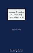 Cover of Law and Regulation of Community Interest Companies