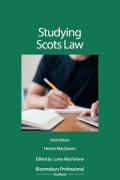 Cover of Studying Scots Law