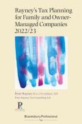 Cover of Rayney's Tax Planning for Family and Owner-Managed Companies 2022/23