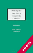 Cover of Drafting and Negotiating Commercial Contracts (eBook)