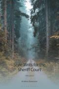 Cover of Style Writs for the Sheriff Court