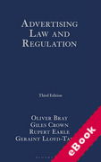 Cover of Advertising Law and Regulation (eBook)
