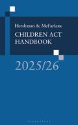 Cover of Hershman and McFarlane: Children Act Handbook 2025-26