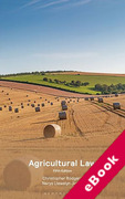 Cover of Agricultural Law (eBook)