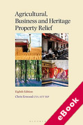 Cover of Agricultural, Business and Heritage Property Relief (eBook)