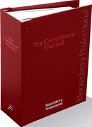 Cover of Tax Compliance Manual Looseleaf