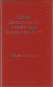 Cover of Court Applications under the Companies Acts
