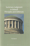 Cover of Summary Judgment in Ireland: Principles and Defences