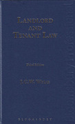 Cover of Landlord and Tenant Law