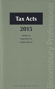 Cover of Tax Acts 2015