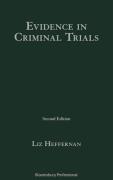 Cover of Evidence in Criminal Trials