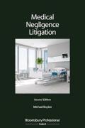 Cover of A Practical Guide to Medical Negligence Litigation