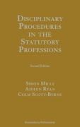 Cover of Disciplinary Procedures in the Statutory Professions
