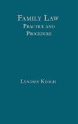 Cover of Family Law: Practice and Procedure