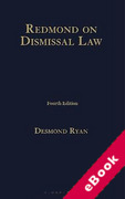 Cover of Redmond on Dismissal Law (eBook)